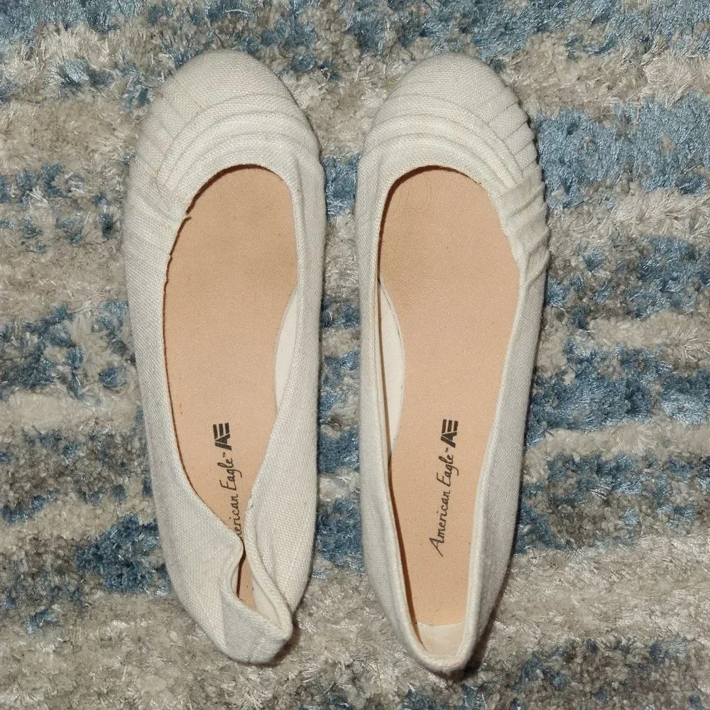 American Eagle Girls Slip-on Flats || sz 5 Like New!